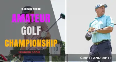 Amateur Golf Championship: Unveiling the Third-Place Winner's Triumph