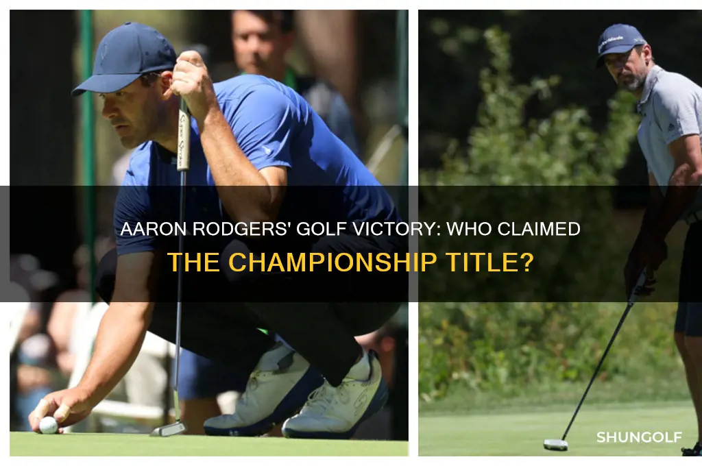 who won aaron rodgers golf
