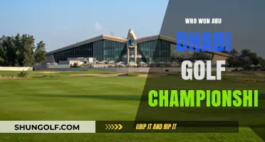 Abu Dhabi Golf Championship Winner: Celebrating the 2023 Champion's Triumph