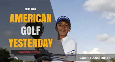 Yesterday's American Golf Champion: Who Claimed the Title?