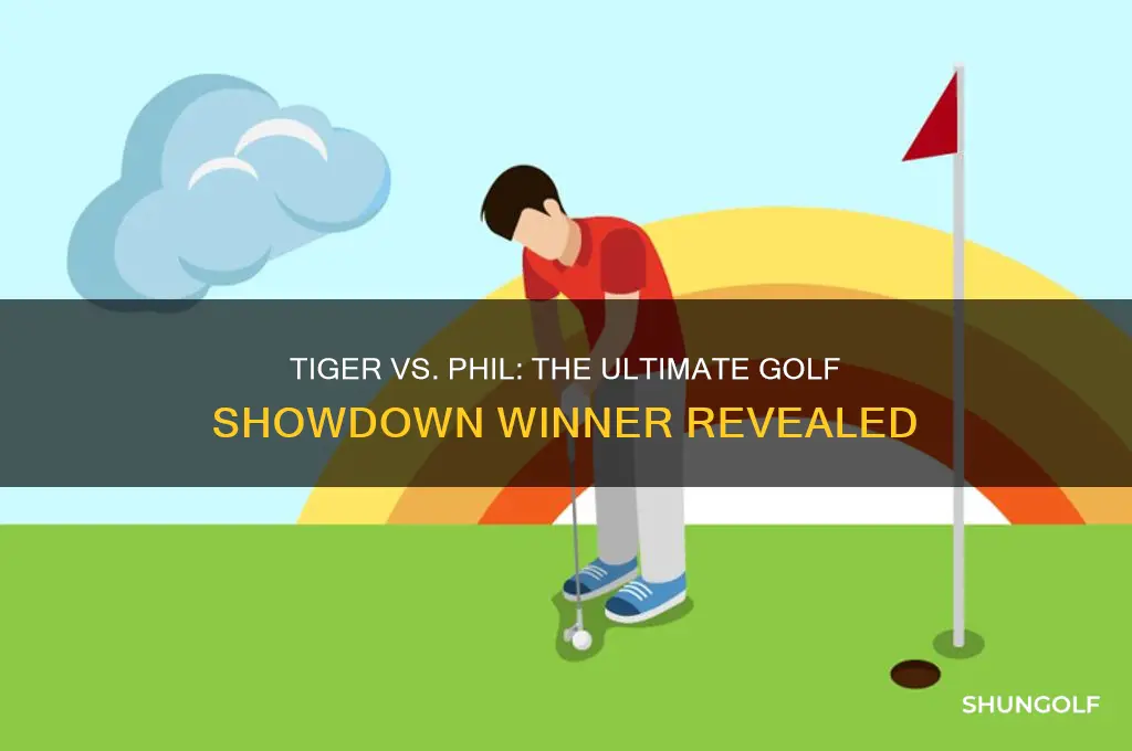 who won between tiger and phil in golf