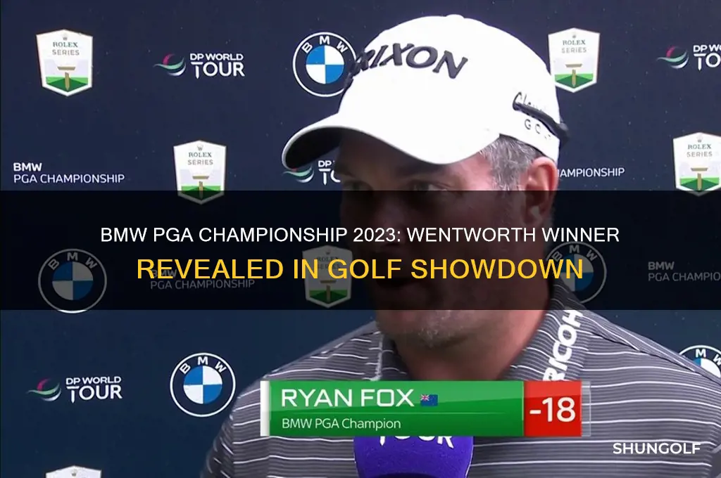 who won bmw golf at wentworth