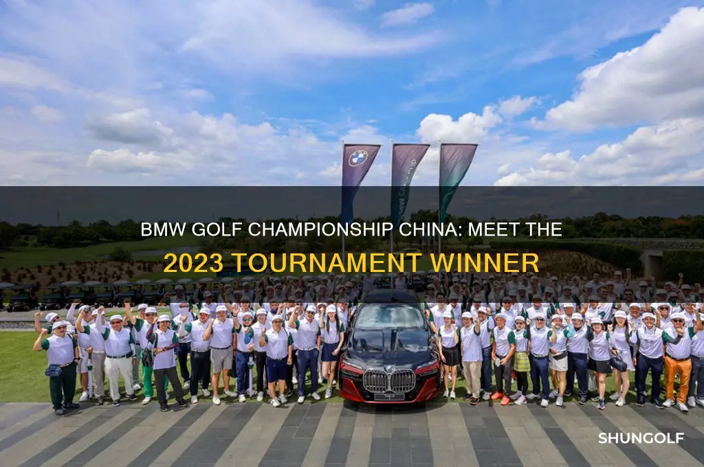 who won bmw golf in china