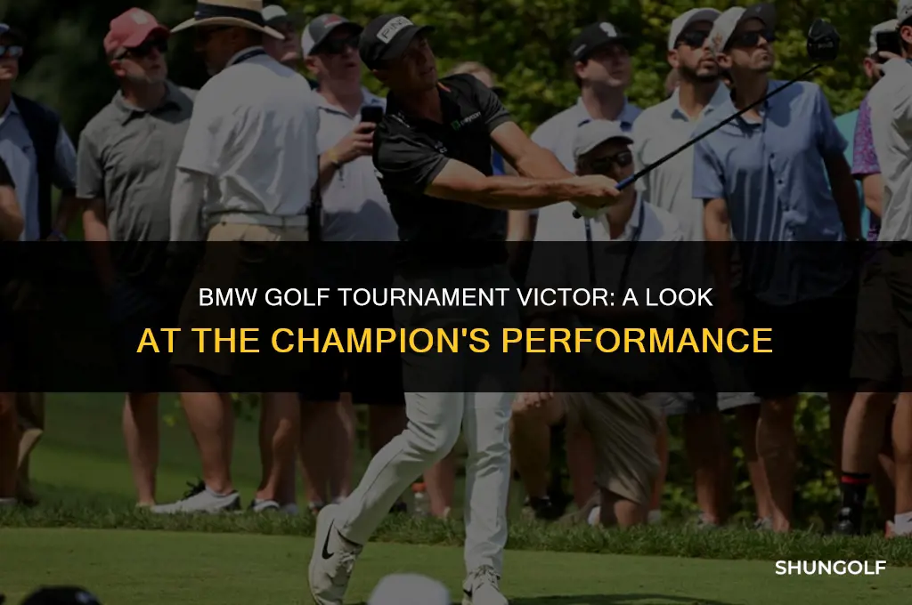 who won bmw golf tournament