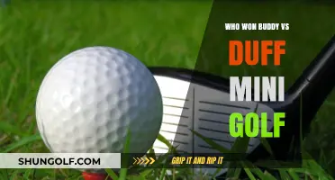 Buddy vs Duff Mini Golf: Who Sank the Winning Putt?
