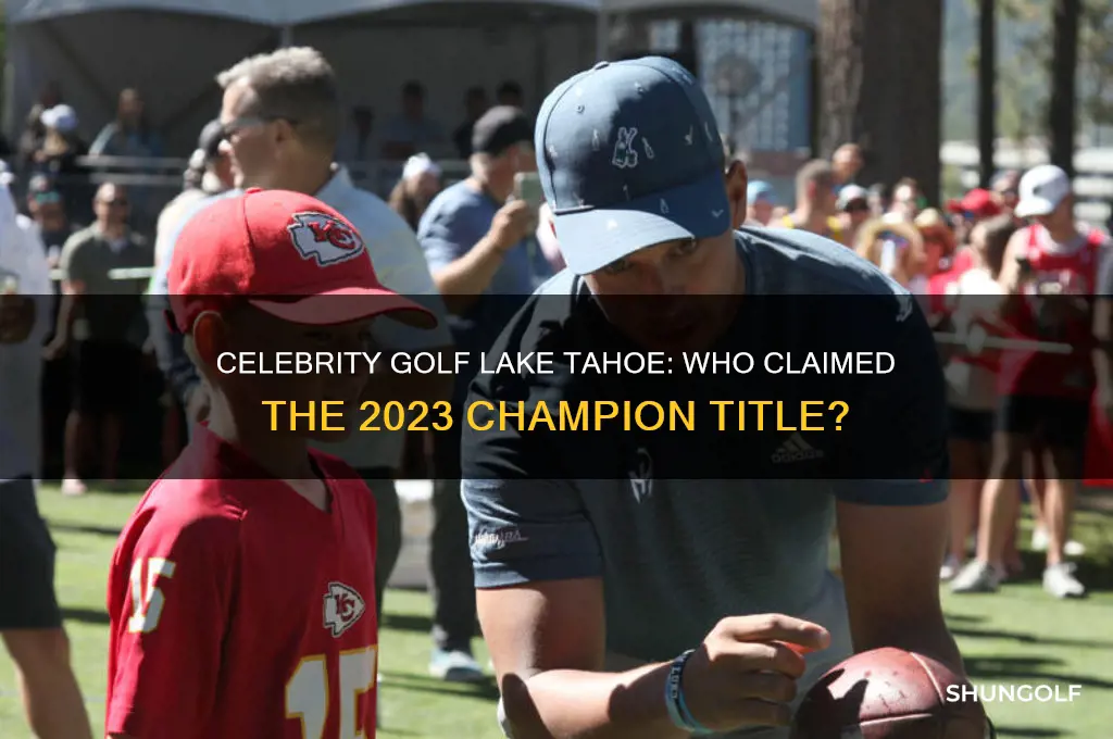 who won celebrity golf lake tahoe