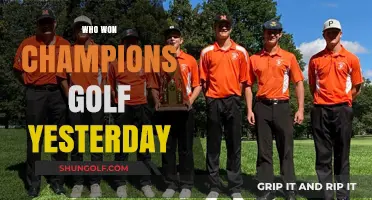 Yesterday's Golf Champion: Who Claimed the Title and How?