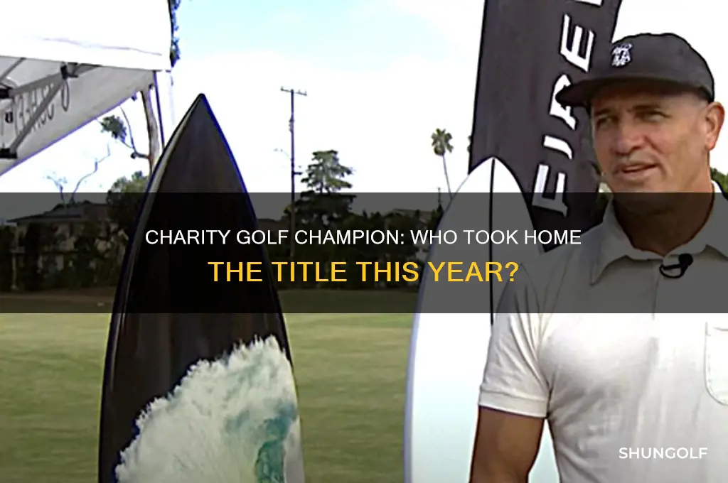 who won charity golf