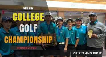 Exciting College Golf Championship Results: Who Claimed the 2023 Title?
