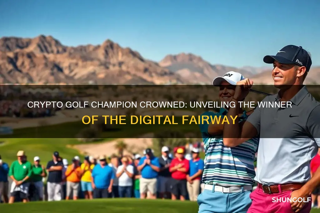 who won crypto golf