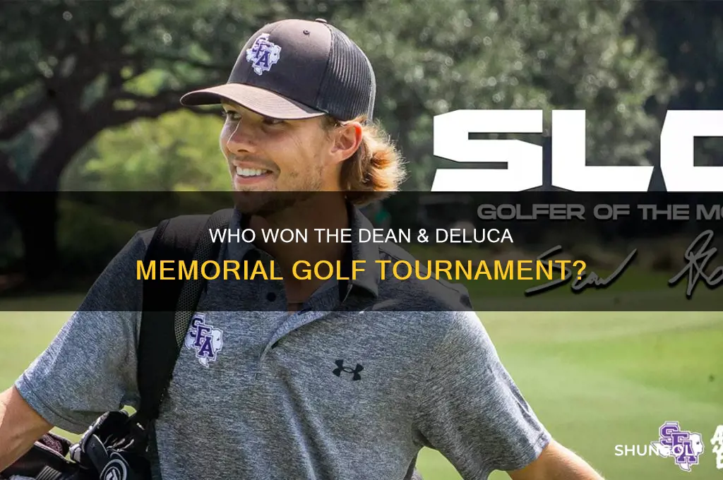 who won dean and deluca memorial golf tounrmanet