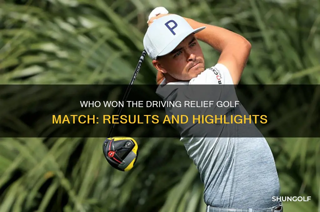 who won driving relief golf