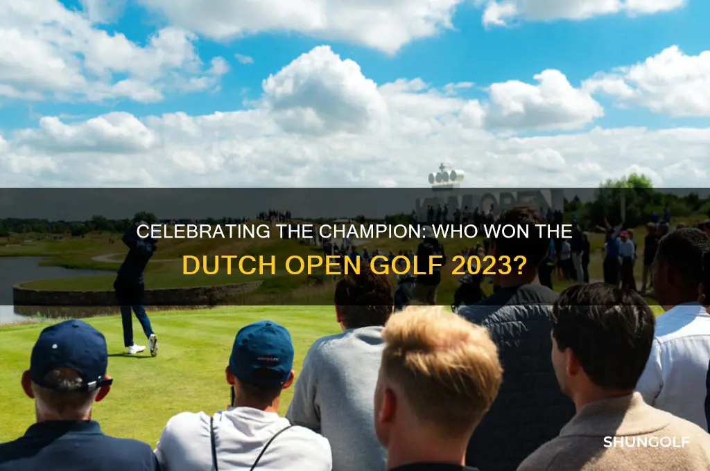 who won dutch open golf