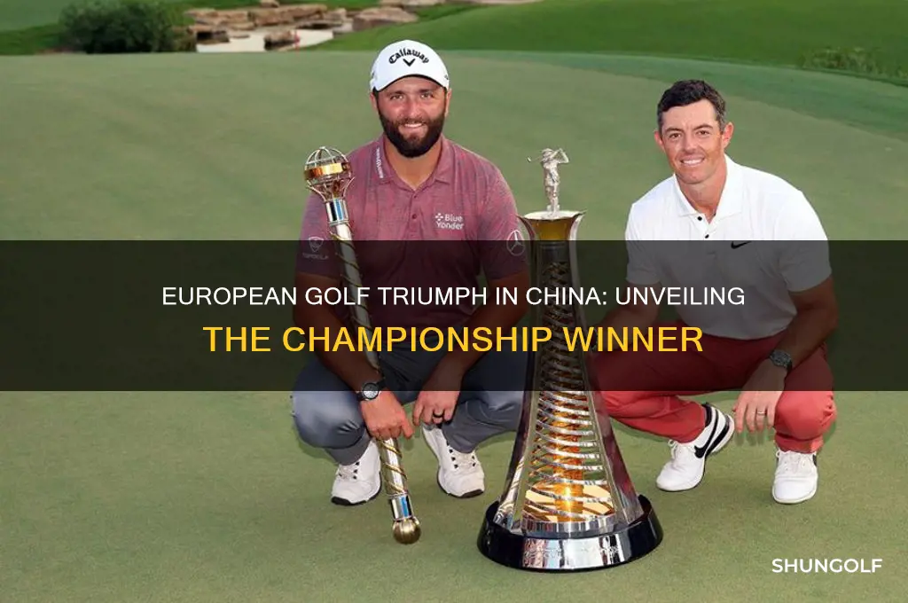 who won european golf in china