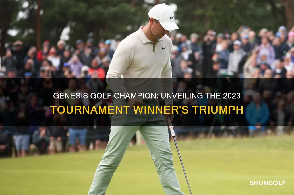 who won genesis golf