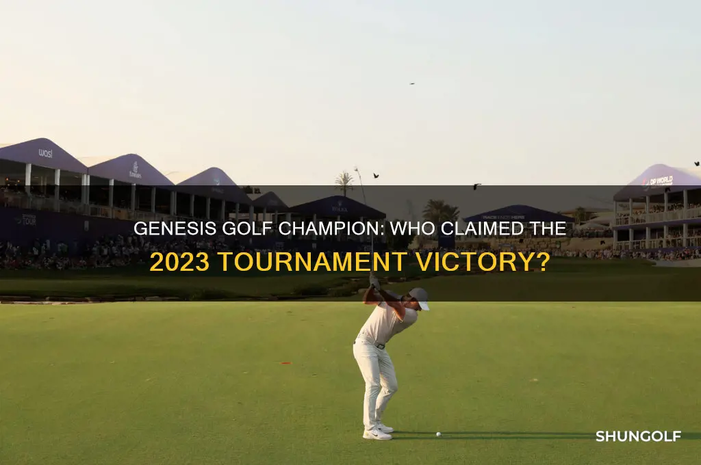 who won geninsis golf
