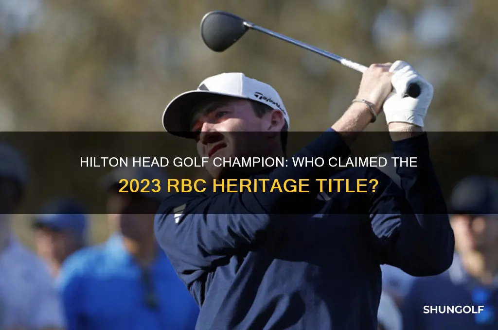 who won golf at hilton head