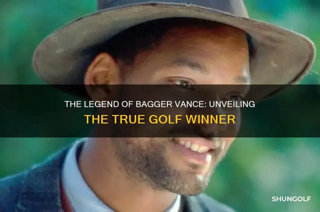who won golf in bagger vance