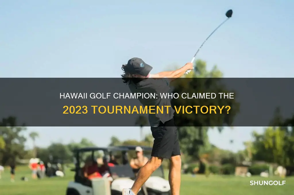 who won golf in hawaii