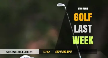 Last Week's Golf Champion: Who Claimed the Top Spot?