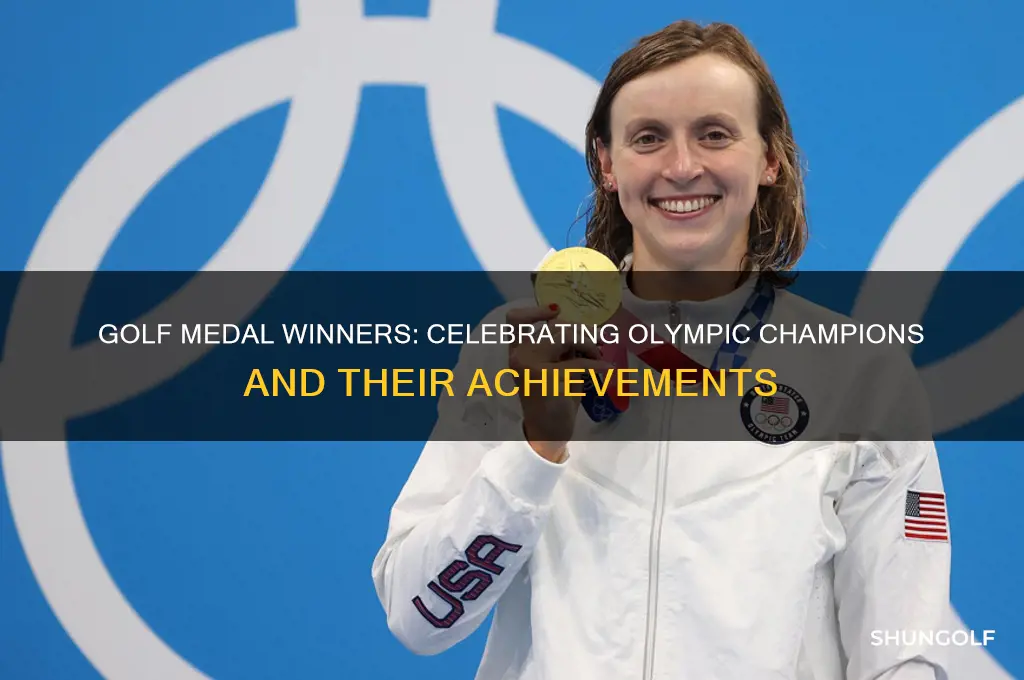 who won golf medals