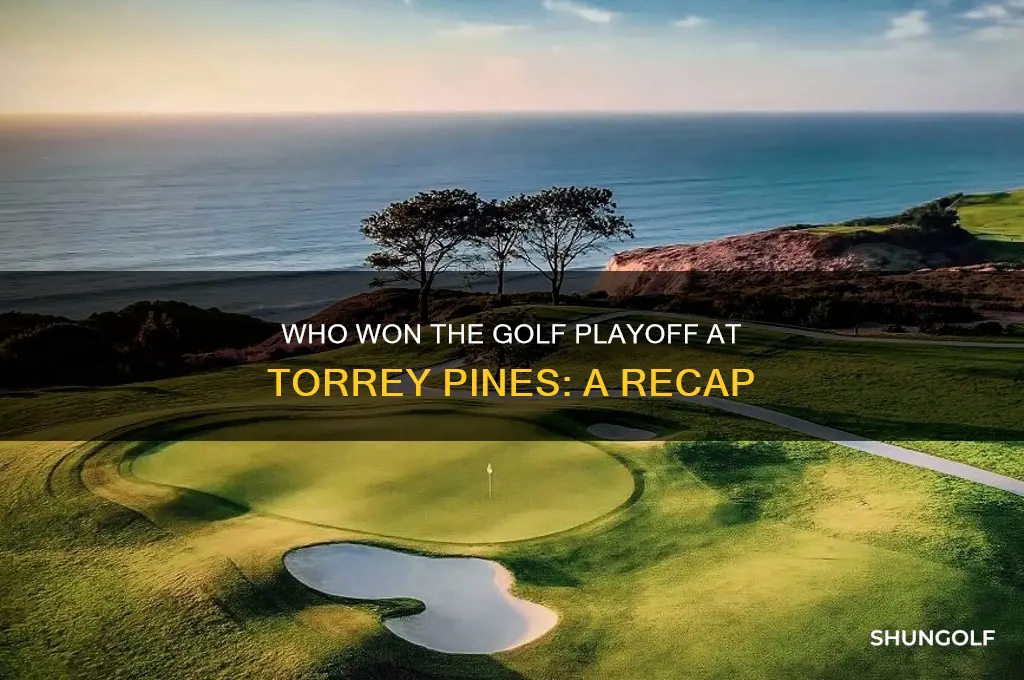 who won golf playoff at torrey pines
