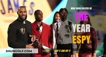 Celebrating the 2023 Golfer of the Year ESPY Award Winner