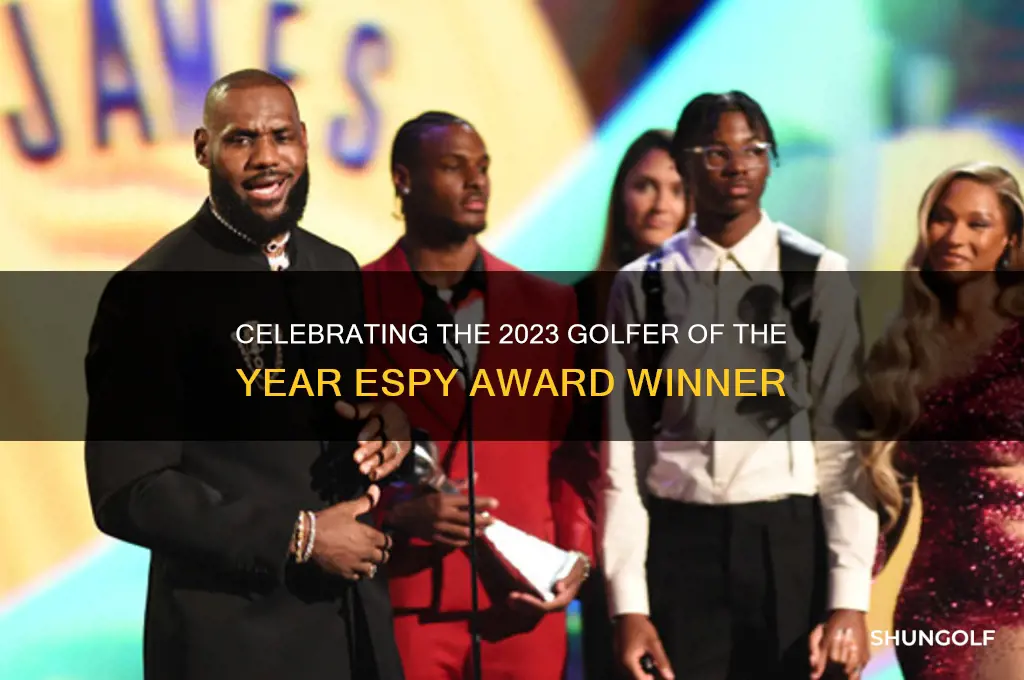 who won golfer of the year espy
