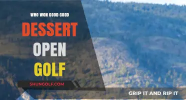 Good Good Dessert Open Golf Champion: Who Claimed the Title?