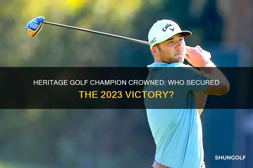 who won heritage golf