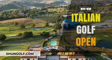 Italian Golf Open Champion: Who Claimed the 2023 Title?