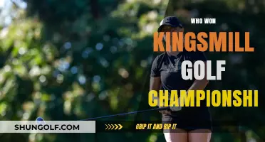Who Won the Kingsmill Golf Championship? Results and Highlights