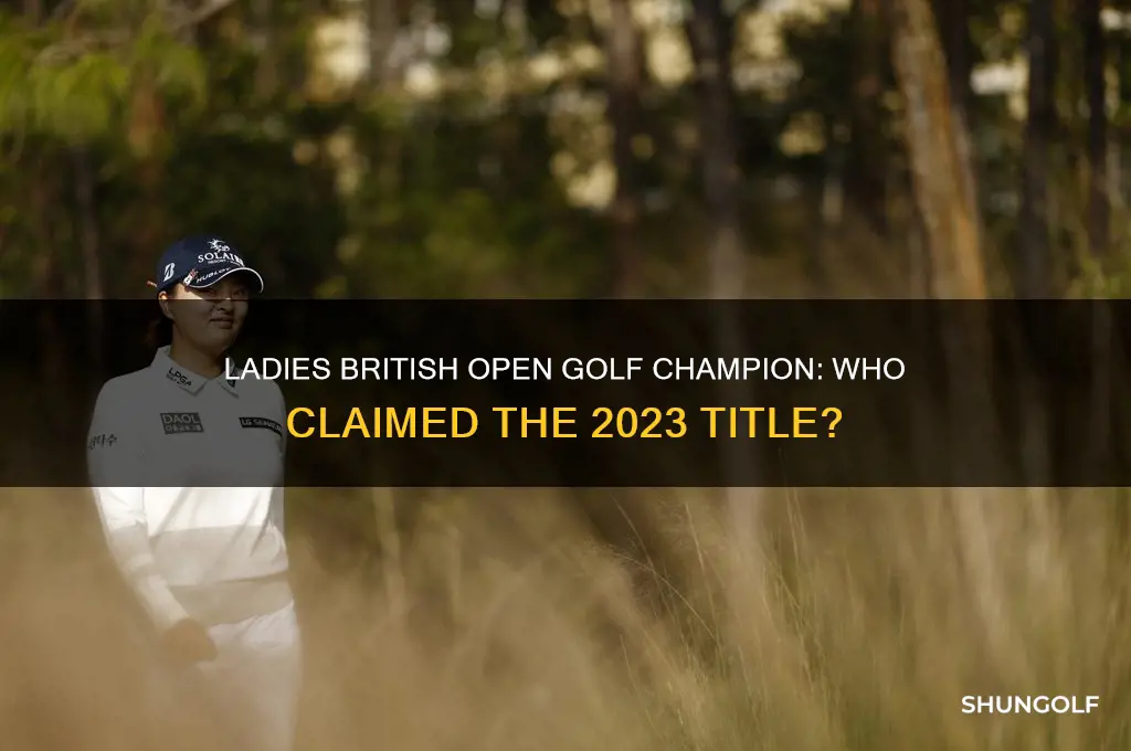 who won ladies british open golf
