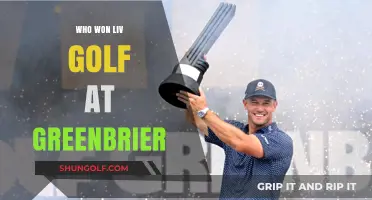 LIV Golf at Greenbrier: Who Claimed the 2023 Championship Title?