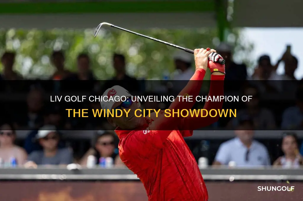 who won liv golf chicago