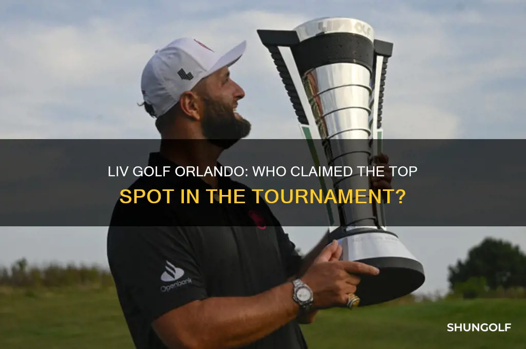 who won liv golf orlando