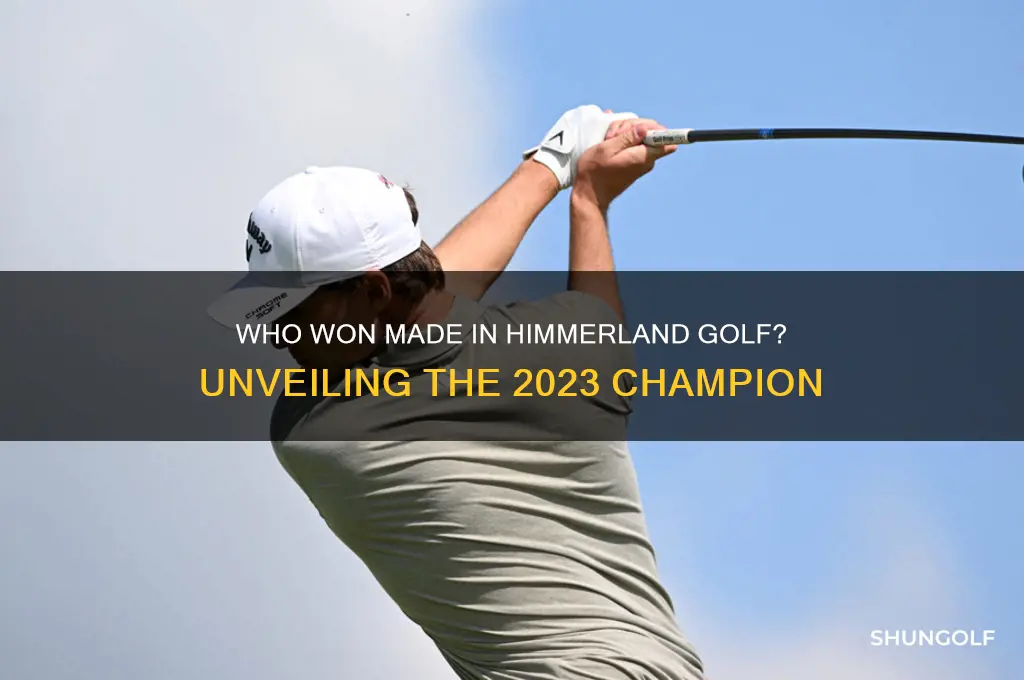 who won made in himmerland golf