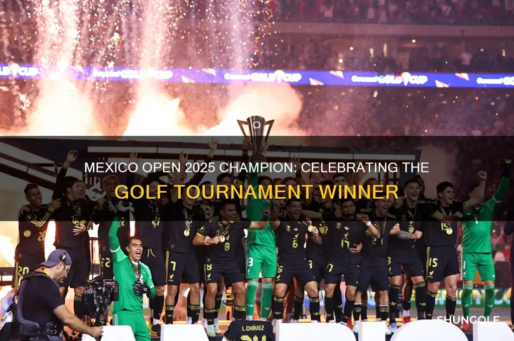 who won mexico open 2025