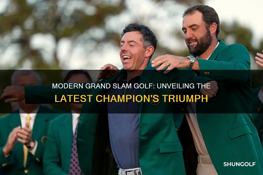 who won modern grand skam golf