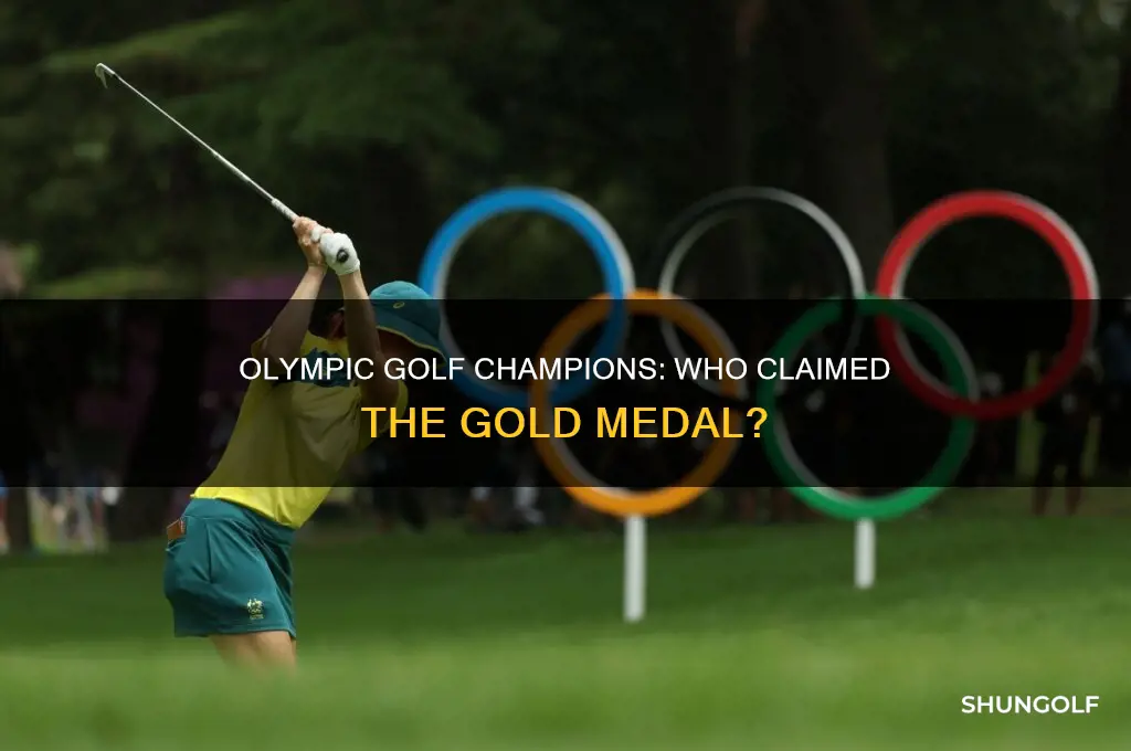 who won olmpic golf