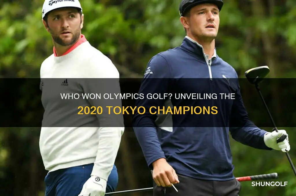 who won olympics golf