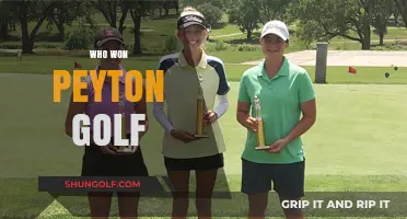 Peyton Golf Champion: Who Claimed the Victory in the Tournament?