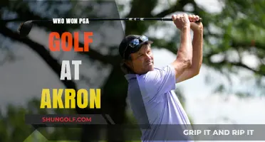PGA Golf at Akron: Unveiling the Champion of the Tournament