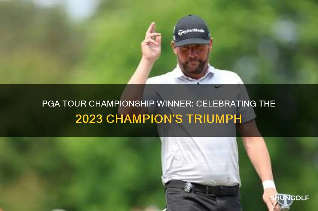who won pga tour championship