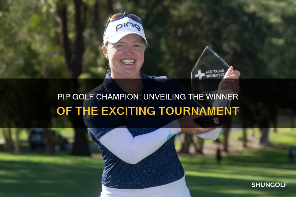 who won pip golf