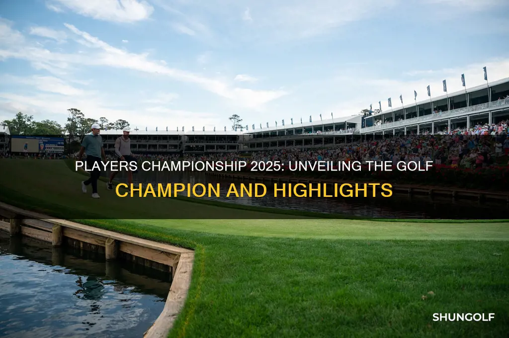 who won players golf 2025