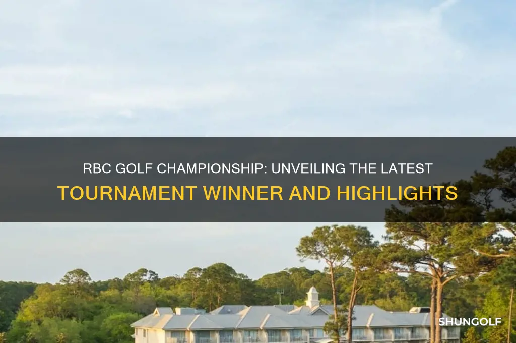 who won rbc golf