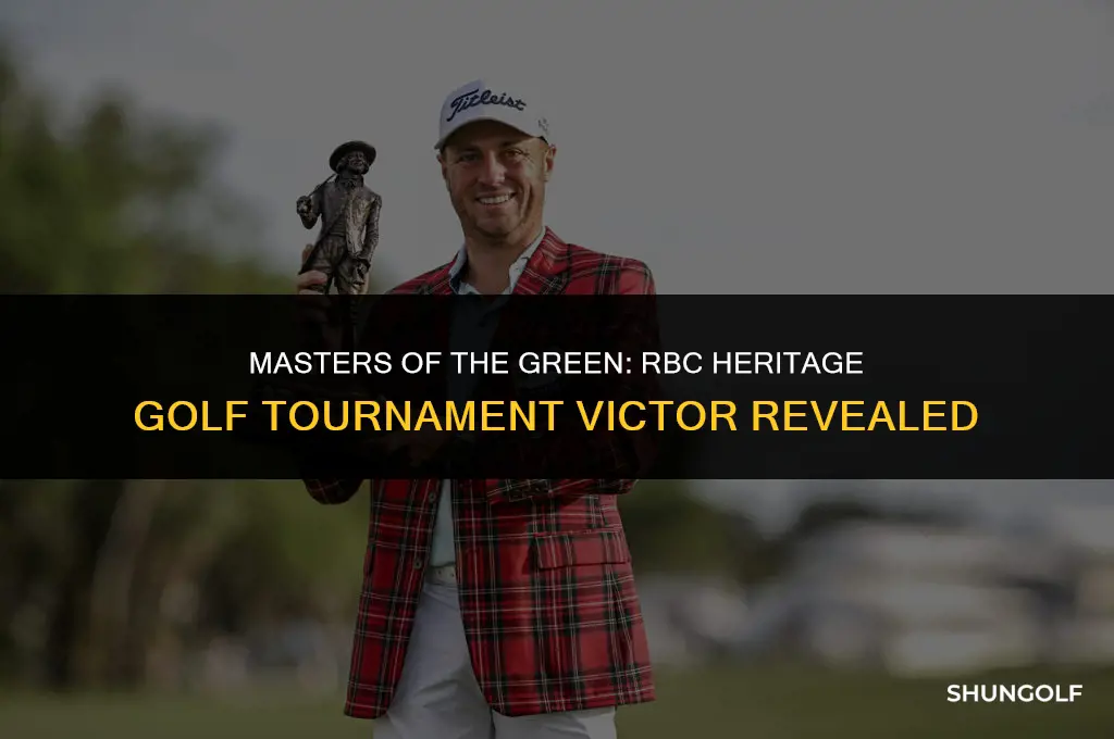 who won rbc heritage golf tournament