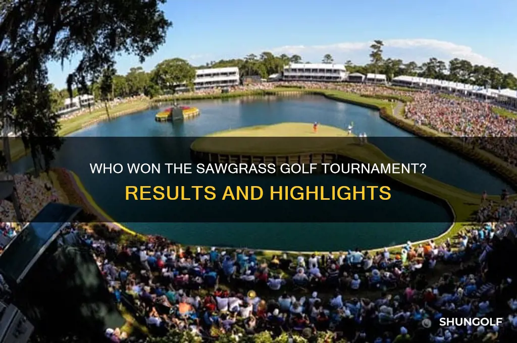 who won sawgrass golf