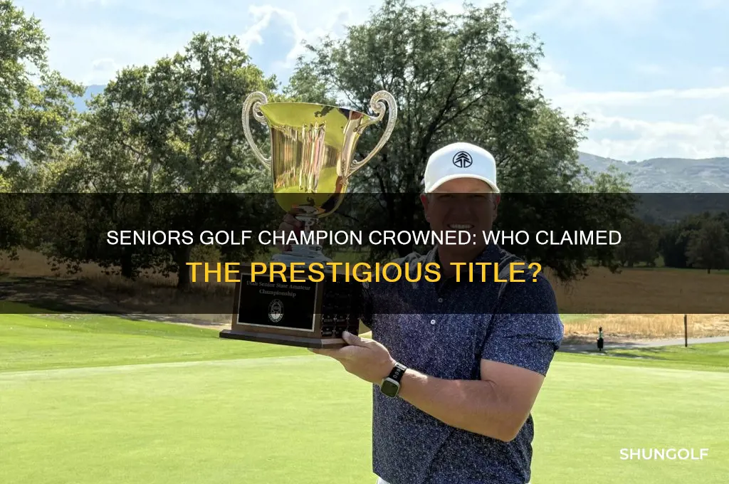 who won seniors golf